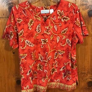 Alfred Dunner shirt size large